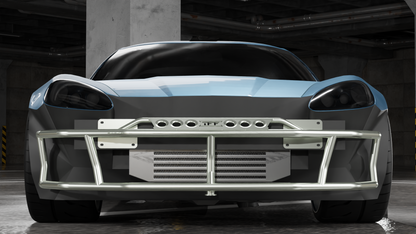 True Focus Fabrication - Chevrolet C6 Corvette - Dual Row Front Bash Bar