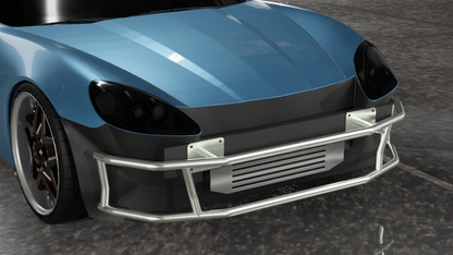True Focus Fabrication - Chevrolet C6 Corvette - Dual Row Front Bash Bar