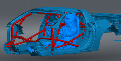 CAGEKITS - C6 Corvette FD Spec Roll Cage Kit