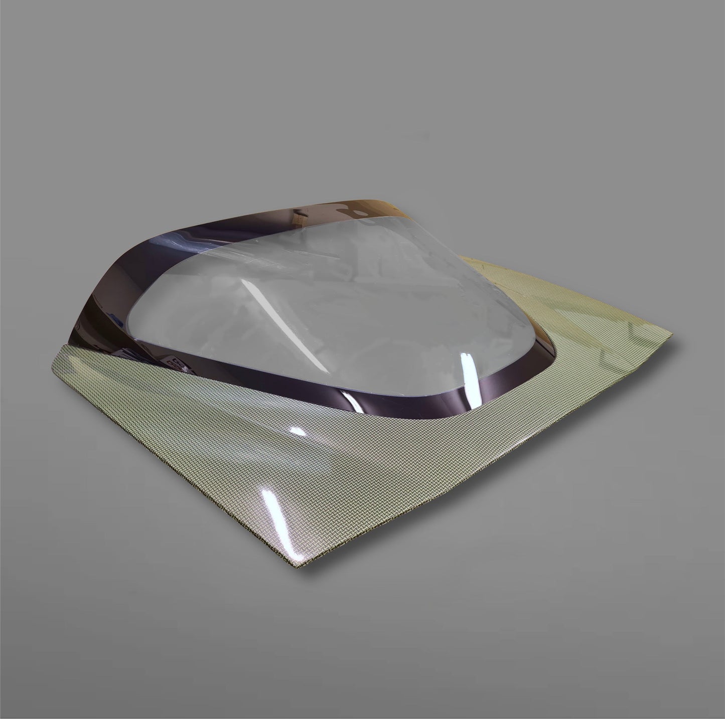 HGK Racing - Corvette C6 - Lexan Polycarbonate Rear Window (OEM Shape)