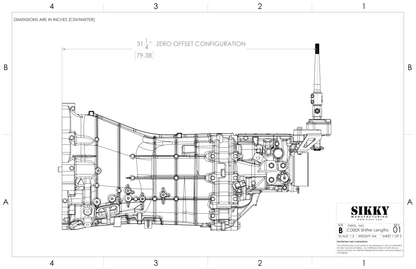 Sikky Manufacturing - Sikky CD009 Swap Relocation Shifter