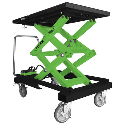 SP Tools USA - CEAS 2,200 lb. Lifting Table, Air/Hydraulic w/ Adapters