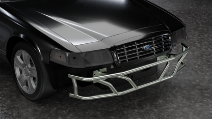 True Focus Fabrication - Ford Crown Victoria | Mercury Grand Marquis | Lincoln Town Car - Front Dual Row Bash Bar