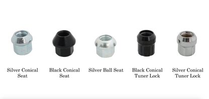 Motorsport Hardware - 68mm Black Race Stud Kit 12×1.5