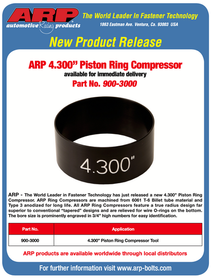 ARP 4.210 inch Ring Compressor