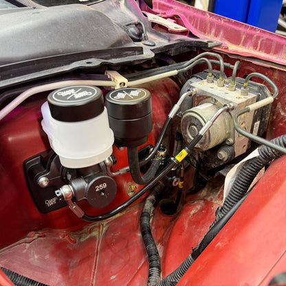 Chase Bays - Chase Bays ABS Brake Lines for Dual Piston Brake Booster Delete - Nissan 350Z | G35