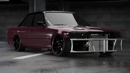 True Focus Fabrication - Toyota Cressida - Fourth Gen (1989 - 1992) - Dual Row Front Bash Bar