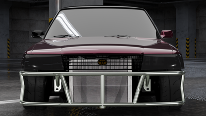 True Focus Fabrication - Toyota Cressida - Fourth Gen (1989 - 1992) - Dual Row Front Bash Bar