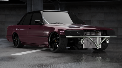 True Focus Fabrication - Toyota Cressida - Fourth Gen (1989 - 1992) - Standard Front Bash Bar