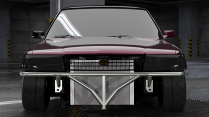 True Focus Fabrication - Toyota Cressida - Fourth Gen (1989 - 1992) - Standard Front Bash Bar