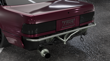 True Focus Fabrication - Toyota Cressida - Fourth Gen (1989 - 1992) - Standard Rear Bash Bar
