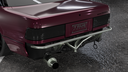 True Focus Fabrication - Toyota Cressida - Fourth Gen (1989 - 1992) - Standard Rear Bash Bar