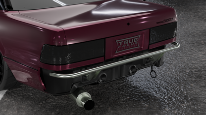 True Focus Fabrication - Toyota Cressida - Fourth Gen (1989 - 1992) - Standard Rear Bash Bar