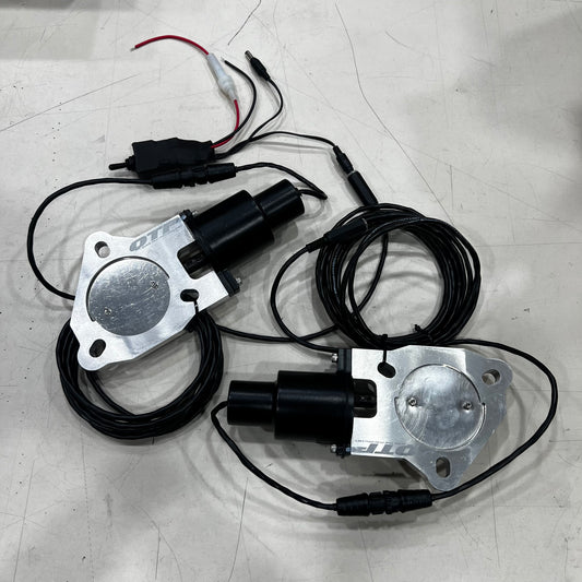 [GARAGE SALE] - Dual 3.00 Inch QTP Electric Cutout Valves