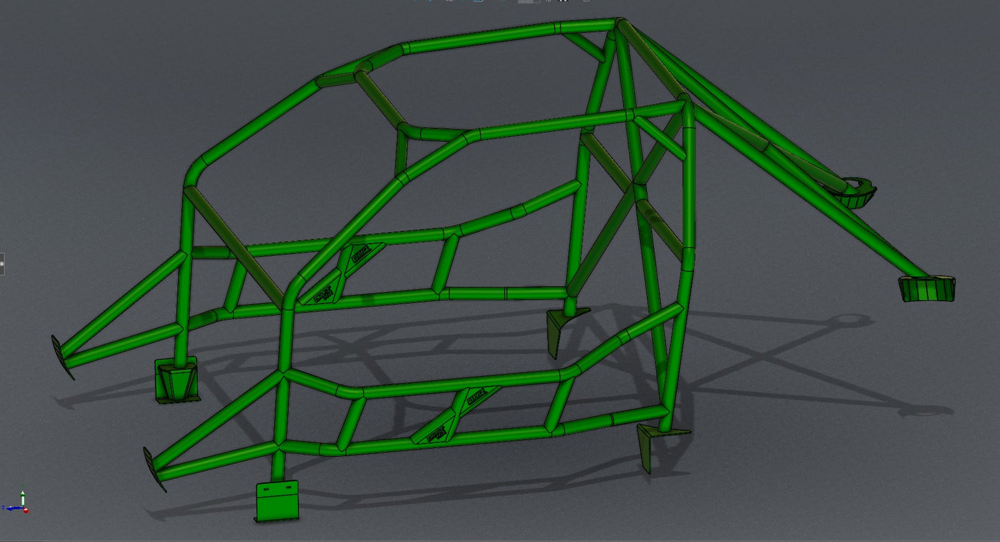 CAGEKITS - E36 Coupe FD Spec Roll Cage - Gutted Doors