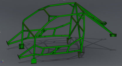 CAGEKITS - E36 Coupe FD Spec Roll Cage - Gutted Doors