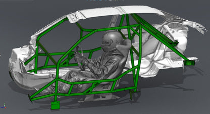 CAGEKITS - E36 Coupe FD Spec Roll Cage - Gutted Doors
