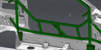 CAGEKITS - E36 Coupe FD Spec Roll Cage - Non-Gutted Doors