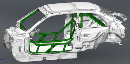 CAGEKITS - E36 Coupe FD Spec Roll Cage - Non-Gutted Doors