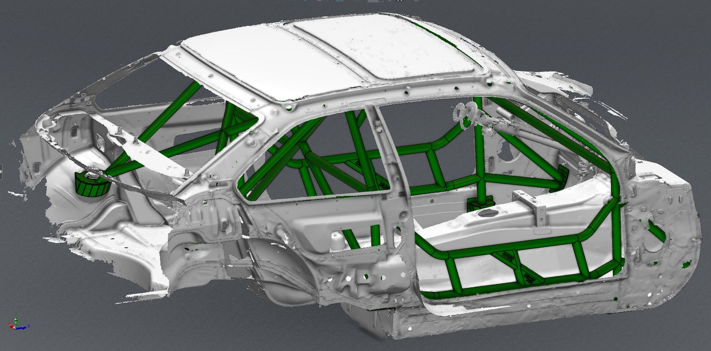 CAGEKITS - E36 Coupe FD Spec Roll Cage - Non-Gutted Doors