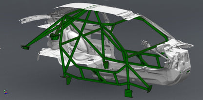 CAGEKITS - E36 Coupe FD Spec Roll Cage - Non-Gutted Doors