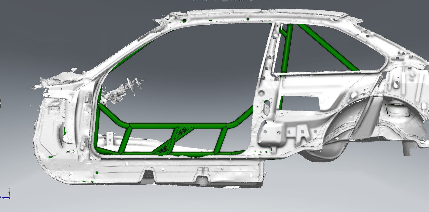 CAGEKITS - E36 Coupe FD Spec Roll Cage - Non-Gutted Doors
