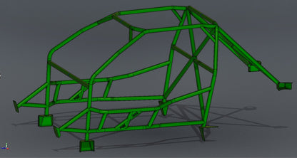 CAGEKITS - E36 Sedan FD Spec Roll Cage - Gutted Doors