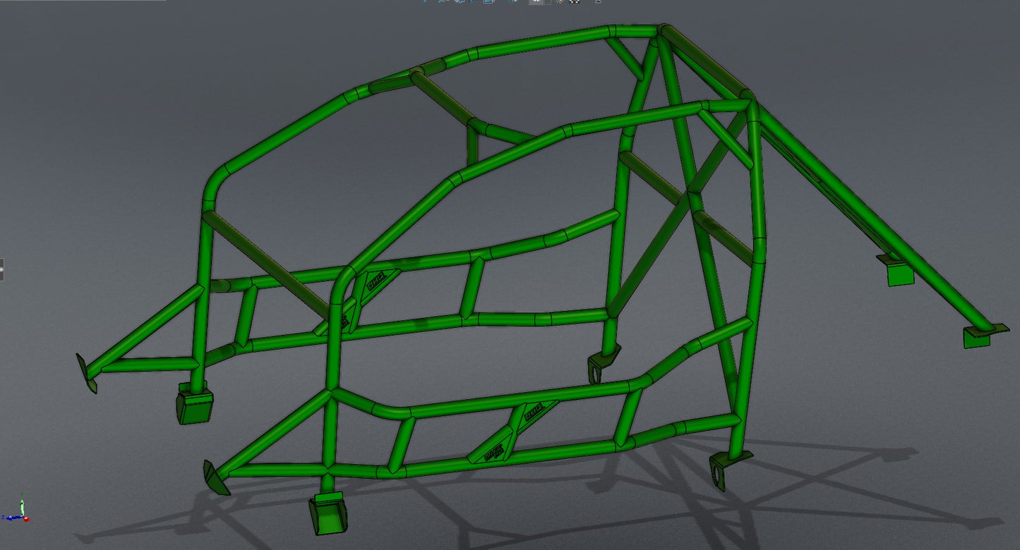 CAGEKITS - E46 Coupe FD Spec Roll Cage - Gutted Doors