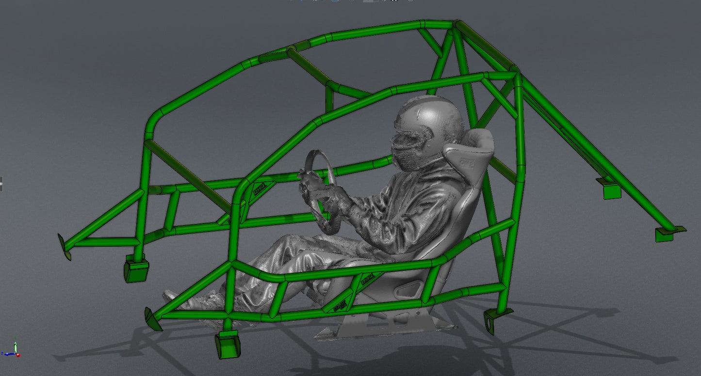 CAGEKITS - E46 Coupe FD Spec Roll Cage - Gutted Doors