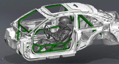 CAGEKITS - E46 Coupe FD Spec Roll Cage - Gutted Doors