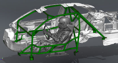 CAGEKITS - E46 Coupe FD Spec Roll Cage - Gutted Doors