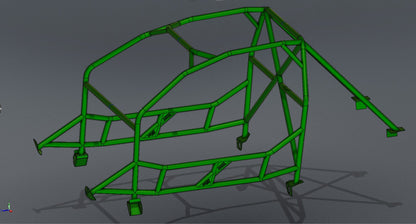 CAGEKITS - E46 Coupe FD Spec Roll Cage - Non-Gutted Doors
