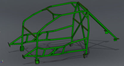 CAGEKITS - E46 Sedan FD Spec Roll Cage - Gutted Doors
