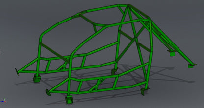 CAGEKITS - E46 Sedan FD Spec Roll Cage - Non-Gutted Doors