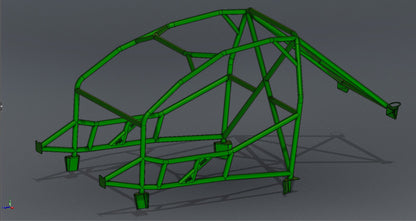 CAGEKITS - E90 Sedan FD Spec Roll Cage - Non-Gutted Doors