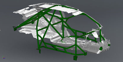 CAGEKITS - E92 Coupe FD Spec Roll Cage - Gutted Doors