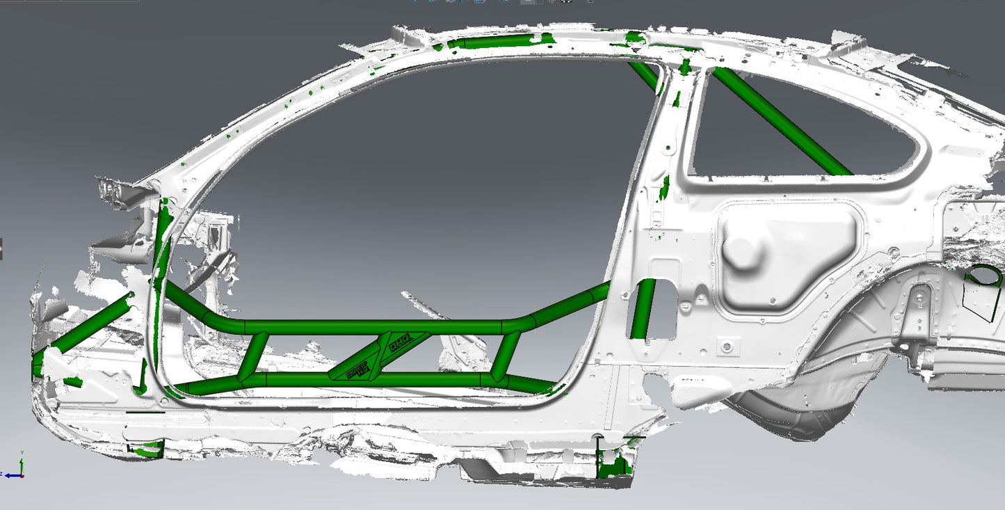 CAGEKITS - E92 Coupe FD Spec Roll Cage - Gutted Doors