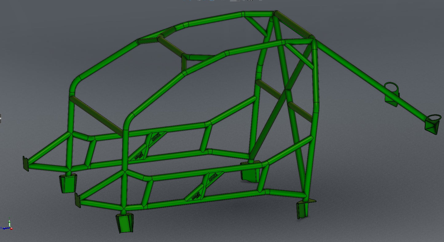 CAGEKITS - E92 Coupe FD Spec Roll Cage - Non-Gutted Doors