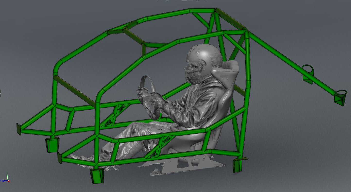 CAGEKITS - E92 Coupe FD Spec Roll Cage - Non-Gutted Doors