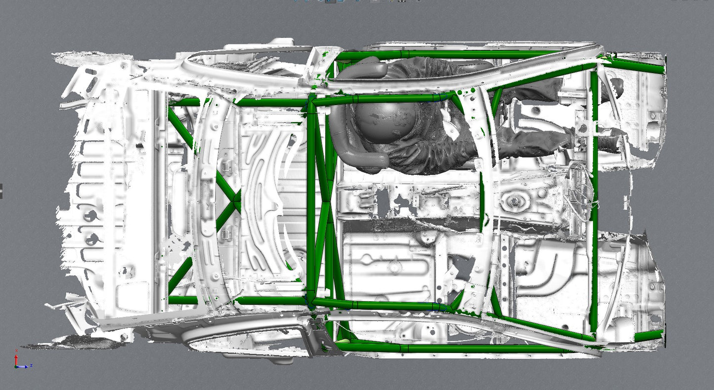 CAGEKITS - E92 Coupe FD Spec Roll Cage - Non-Gutted Doors