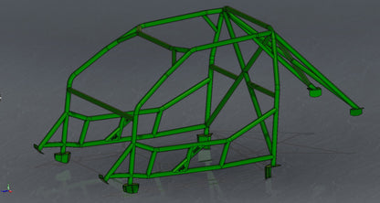 CAGEKITS - LEXUS IS300 XE10 FD Spec Roll Cage - Non-Gutted Doors
