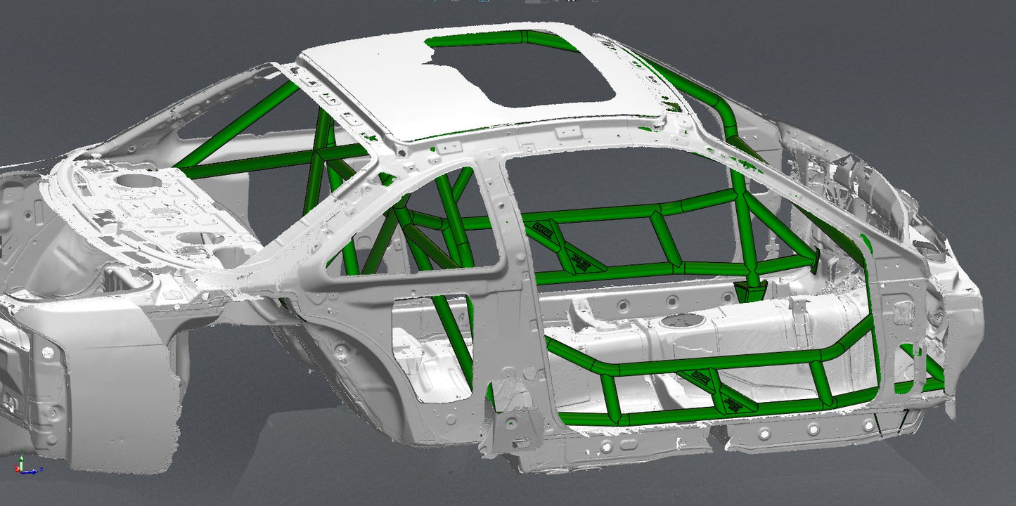 CAGEKITS - NISSAN SILVIA S14 FD Spec Roll Cage - Gutted Doors