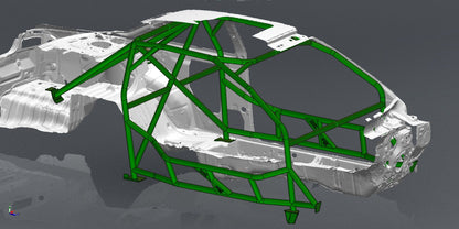 CAGEKITS - NISSAN SILVIA S14 FD Spec Roll Cage - Gutted Doors