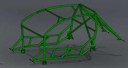 CAGEKITS - FORD MUSTANG S197 FD Spec Roll Cage - Non-Gutted Doors