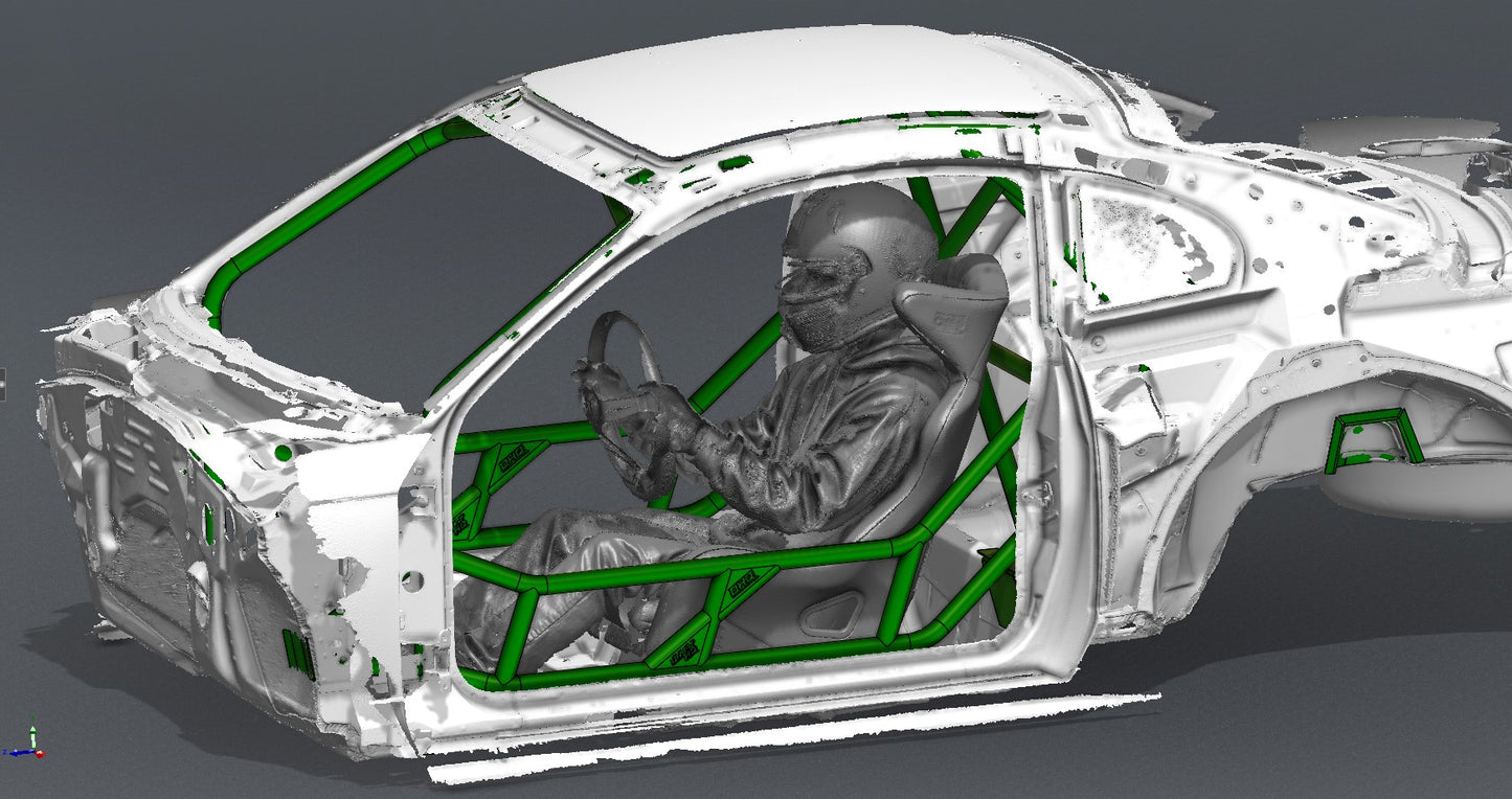 CAGEKITS - FORD MUSTANG SN95 FD Spec Roll Cage - Non-Gutted Doors