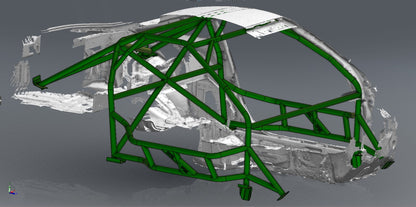 CAGEKITS - NISSAN 350Z FD Spec Roll Cage - Gutted Doors