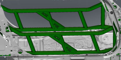 CAGEKITS - NISSAN 350Z FD Spec Roll Cage - Non-Gutted Doors