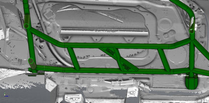 CAGEKITS - NISSAN 350Z FD Spec Roll Cage - Non-Gutted Doors