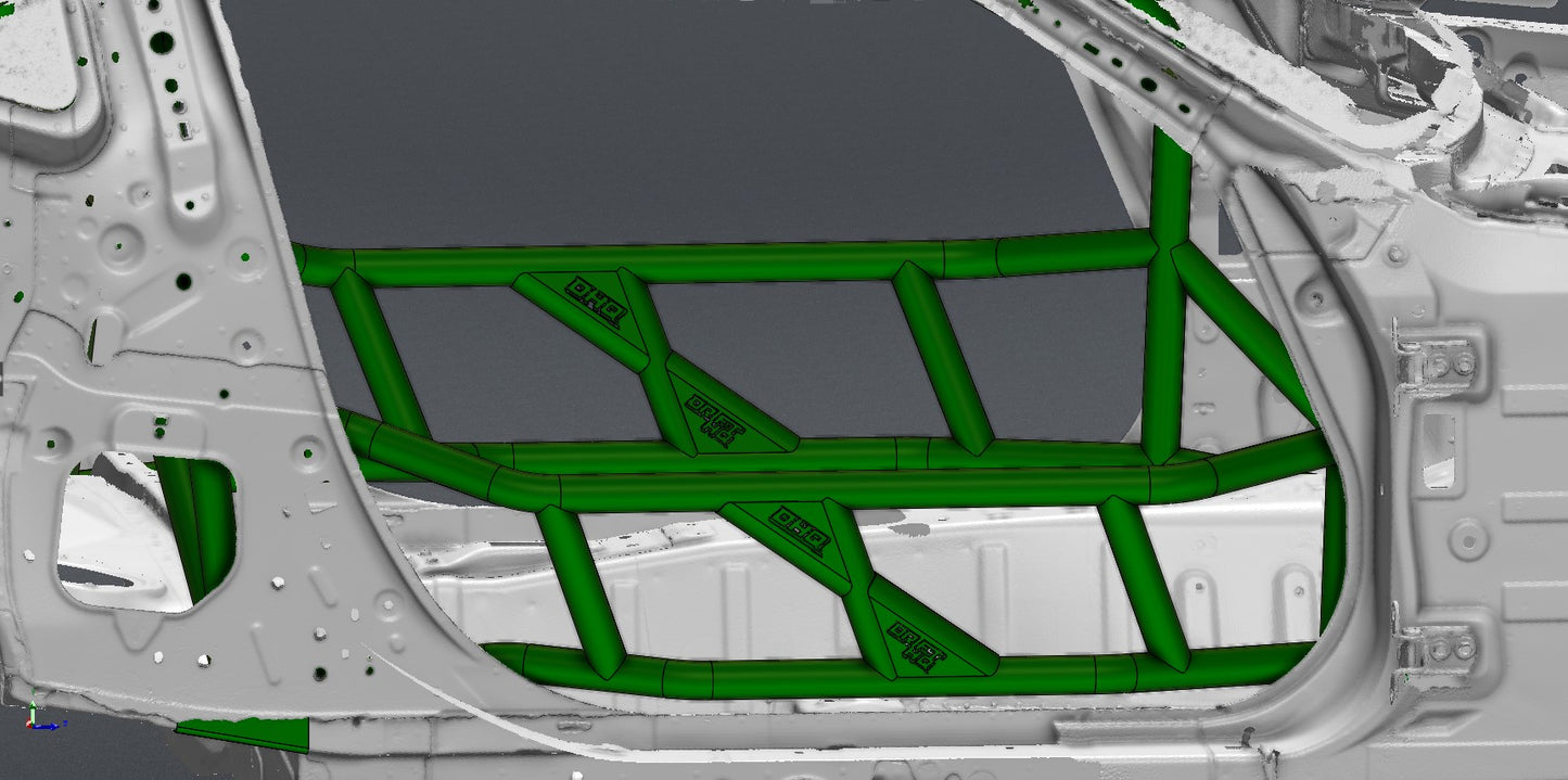 CAGEKITS - NISSAN 370Z FD Spec Roll Cage - Gutted Doors