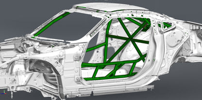 CAGEKITS - NISSAN 370Z FD Spec Roll Cage - Gutted Doors